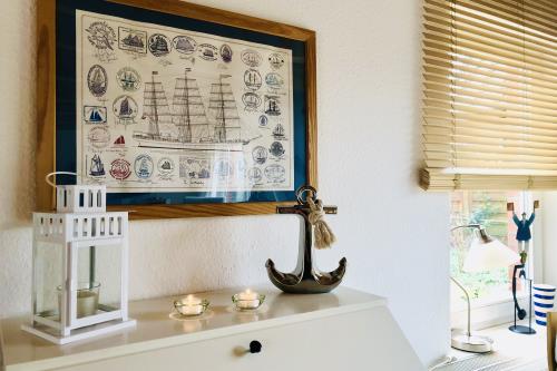 Langeoog Ferienwohnung Us Langeoog - Am Wall - Ferienhaus Renner - Ferienhaus Wohnzimmer