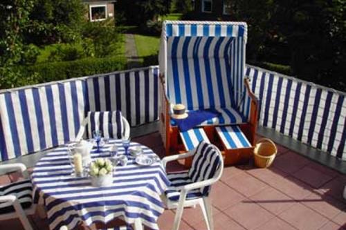 Langeoog Ferienwohnung Us Langeoog - Am Wall - Fewo Clas OG - Ferienwohnung Clas / OG Balkon