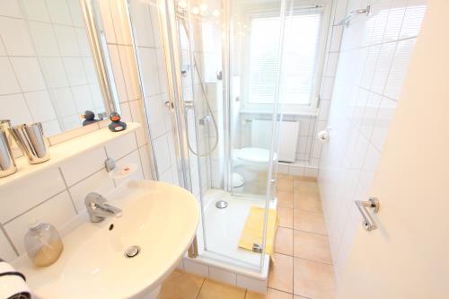 Langeoog Ferienwohnung Us Langeoog - Am Wall - Fewo Clas OG - Ferienwohnung Clas / OG Bad