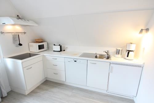 Langeoog Ferienwohnung Us Langeoog - Am Wall - Fewo Clas OG - Ferienwohnung Clas / OG Küche