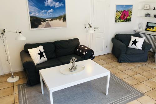 Langeoog Ferienwohnung Us Langeoog - Am Wall - Fewo Nele EG - Ferienwohnung Nele / EG Wohnzimmer
