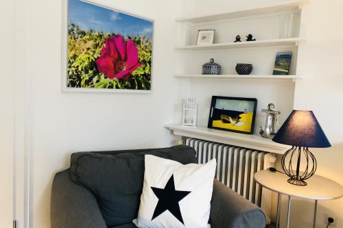 Langeoog Ferienwohnung Us Langeoog - Am Wall - Fewo Nele EG - Ferienwohnung Nele / EG Wohnzimmer