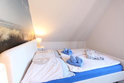 Langeoog Ferienwohnung Us Langeoog - Twee Strandloopers - Schlafzimmer