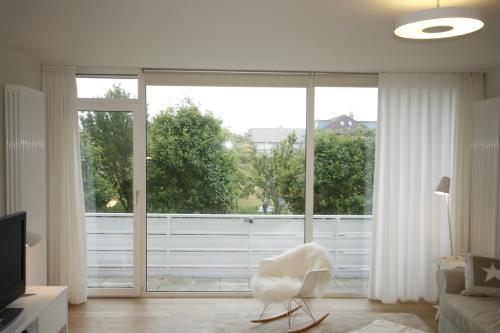 Langeoog Ferienwohnung Us Langeoog - Barkhausenstraße - 2te Heimat - 2te Heimat Balkon