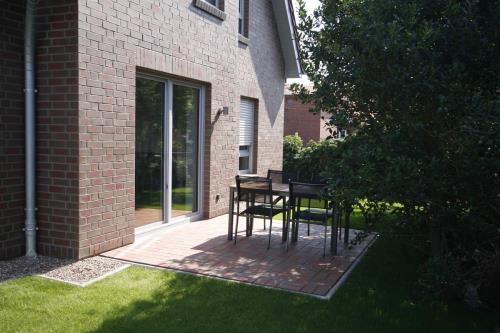 Langeoog Ferienwohnung Us Langeoog - Die Villa Flinthörn - 3 - Flinthörn 3 Terrasse