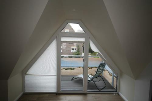 Langeoog Ferienwohnung Us Langeoog - Die Villa Flinthörn - 5 - Flinthörn 5 Sicht zum Balkon