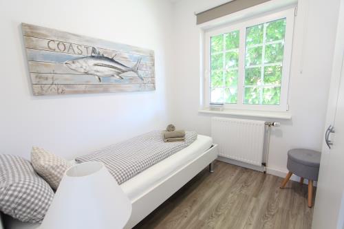 Langeoog Ferienwohnung Us Langeoog - Haus Stefanie - Stefanie 1 - 4 Schlafzimmer OG mit Einzelbett