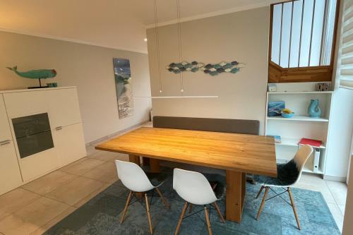 Langeoog Ferienhaus Us Langeoog - &quot;K - Hus&quot; - K-Hus - K-Hus Essbereich