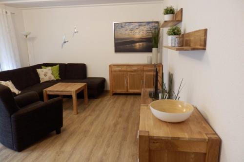 Langeoog Ferienwohnung Us Langeoog - Möwe - Möwe Wohnbereich
