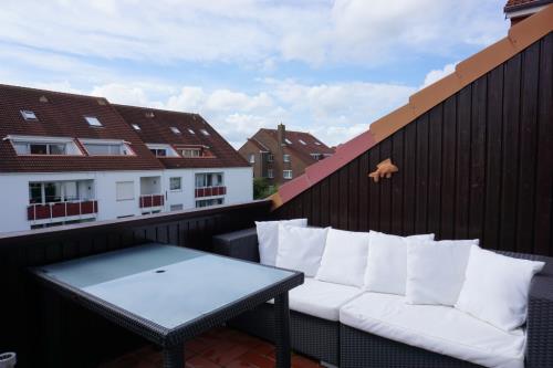 Langeoog Ferienwohnung Us Langeoog - Sonnendeck - Sonnendeck Dachterrasse