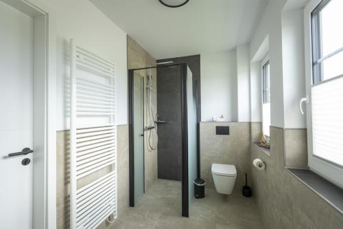 Langeoog Ferienhaus Villa Hafenkieker - Duschbad OG