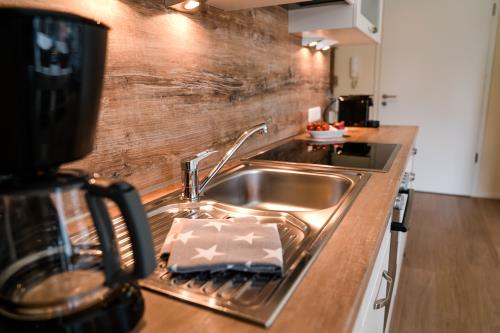 Langeoog Ferienwohnung Zimt & Zucker - ZimtZucker Küche