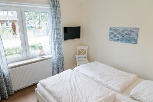 Langeoog Ferienwohnung Zimt & Zucker - ZimtZucker Schlafzimmer