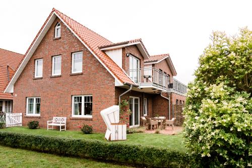 Langeoog Ferienwohnung Zimt & Zucker - ZimtZucker Garten