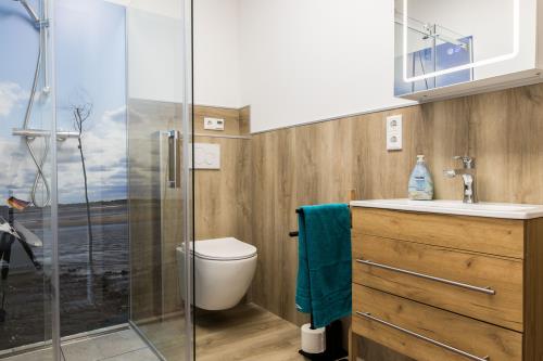 Langeoog Ferienwohnung Bootshuus Langeoog - WattPearl - Bad Wattpearl 