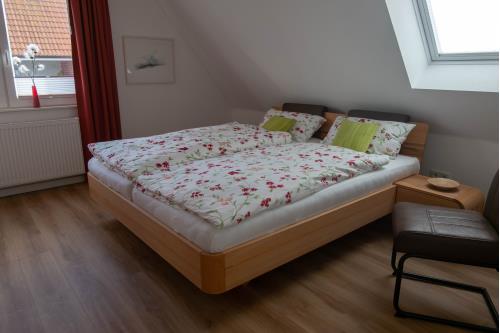 Langeoog Ferienwohnung Deck 2 - Schlafzimmer OG