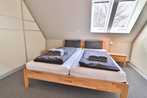 Langeoog Ferienwohnung Dünenschatz - Schlafzimmer 1