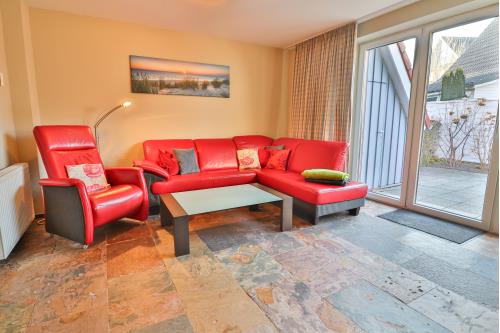 Langeoog Ferienwohnung Dünenschatz - Wohnzimmer