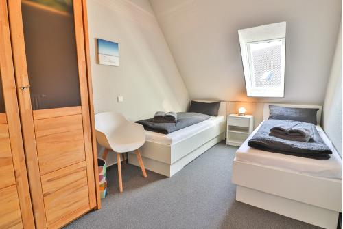 Langeoog Ferienwohnung Dünenschatz - Schlafzimmer 3