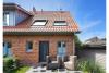 Langeoog Ferienhaus Meerleben - Haustür / Terasse 1
