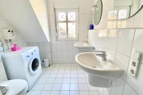 Langeoog Ferienwohnung Töwerhus - Badezimmer OG