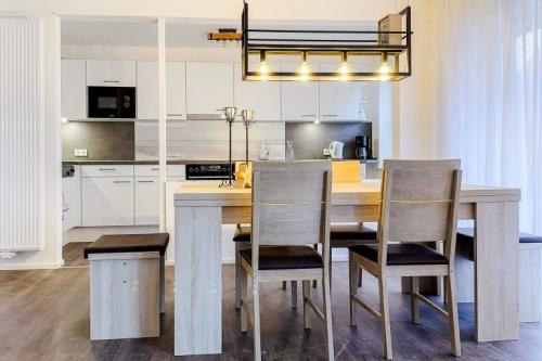 Langeoog Ferienwohnungen Friesenschiff - Flet Trije - Essbereich