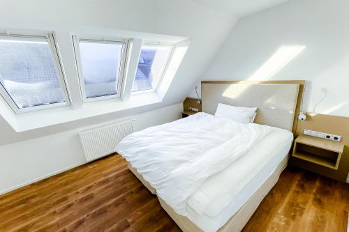 Langeoog Ferienwohnungen Friesenschiff - Flet Twa - Schlafzimmer