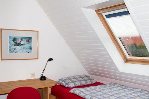 Langeoog Ferienwohnung Haus Anne-Gret - Schlafen 1. OG.