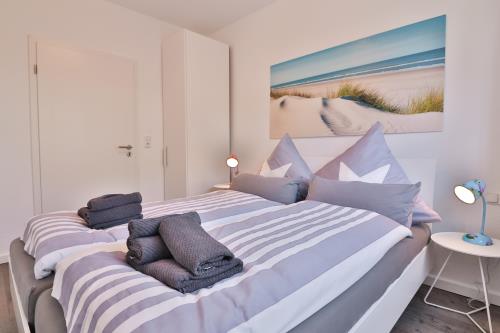 Langeoog Ferienwohnung Vermietung am Meer – Haus Dünenblume - Haus Dünenblume - Wohnung 1 - Schlafzimmer 2