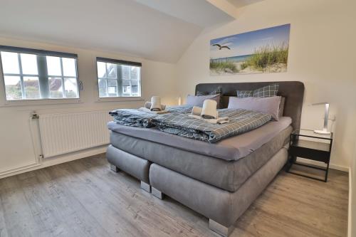 Langeoog Ferienwohnung Vermietung am Meer – Haus Dünenblume - Haus Dünenblume - Wohnung 3 - Schlafzimmer