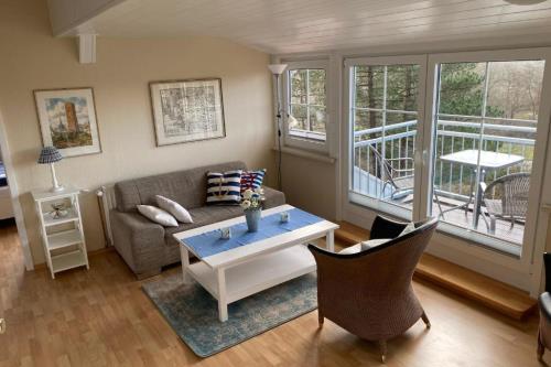 Langeoog Ferienwohnung Haus Hoogelucht - Swantje - Wohnzimmer Swantje