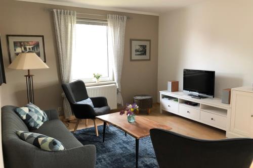 Langeoog Ferienwohnung Haus Hoogelucht - Trientje - Fewo Trientje - Wohnzimmer