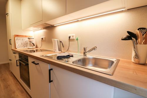 Langeoog Ferienwohnung Vermietung am Meer – Haus Seedüvel - Seedüvel OG - Küche