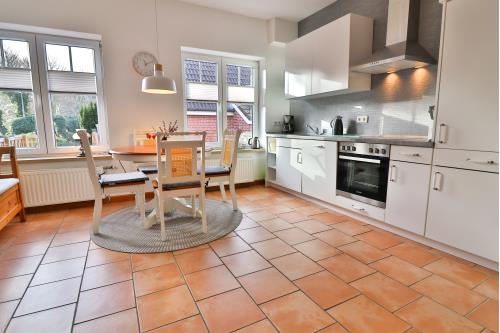Langeoog Ferienwohnung Vermietung am Meer – Haus Seedüvel - Seedüvelchen - Küche