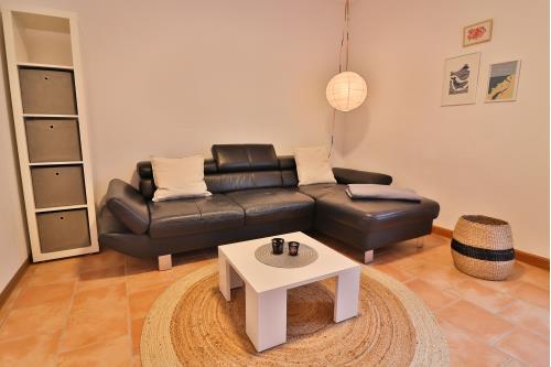 Langeoog Ferienwohnung Vermietung am Meer – Haus Seedüvel - Seedüvelchen - Wohnzimmer