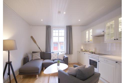 Langeoog Ferienwohnung meer Langeoog - oog twee - Wohnen / Küche