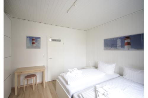 Langeoog Ferienwohnung meer Langeoog - oog twee - großes Schlafzimmer