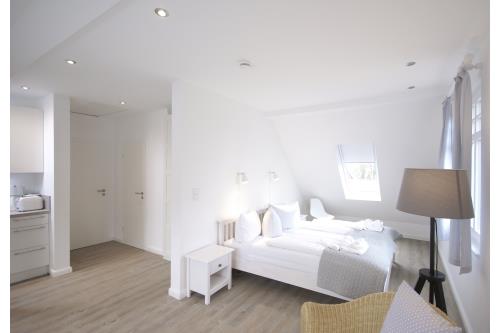 Langeoog Ferienwohnung meer Langeoog - oog veer - Schlafbereich