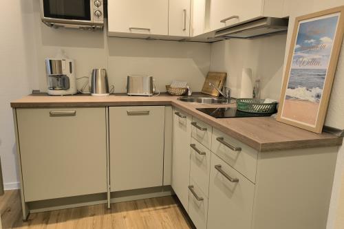 Langeoog Ferienwohnung Wind und Meer - Küche