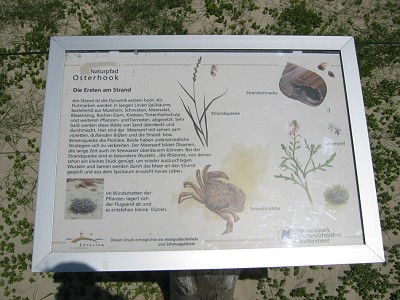 Osterhook - Schautafel