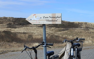 Flinthörn Wegweiser