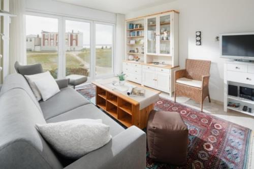 Norderney 1,5 Zimmer-Ferienwohnung am Strand (2-4 Pers) - Wohnzimmer1