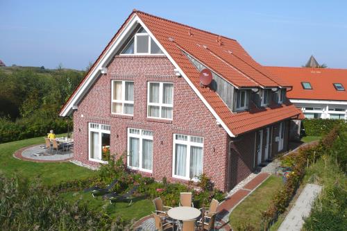 Spiekeroog Ferienwohnung Admiral - Südseite Haus Admiral