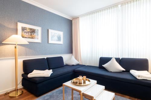 Spiekeroog Ferienwohnung Alte Liebe Nr. 5 - Wohnzimmer mit Schlafmöglichkeit