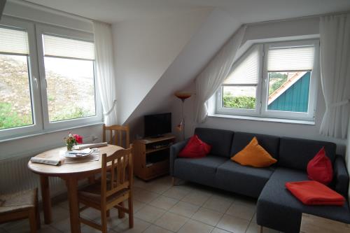 Spiekeroog Ferienwohnung Ankerplatz - OG - Sitzecke