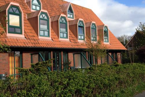 Spiekeroog Ferienhaus Austernfischer II 2a - Frontansicht