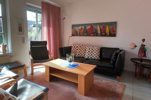Spiekeroog Ferienwohnung Austernfischer ll, Nr. 1 - Sofaecke zum Relaxen