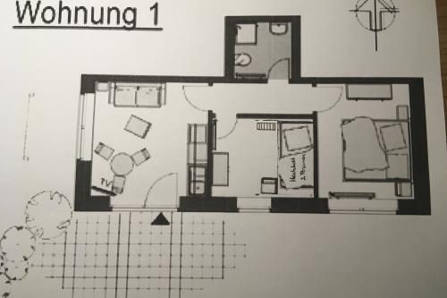 Spiekeroog Ferienwohnung De Balken / Lütje Balken - De Balken 1 - Ausstattung 6
