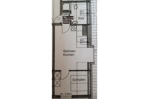 Spiekeroog Ferienwohnung Diek-Huus - 2 - Grundriss Whg. 2