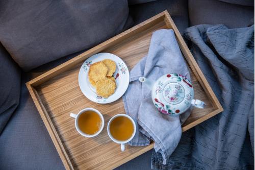 Spiekeroog Ferienhaus Drömhuus - Teetied